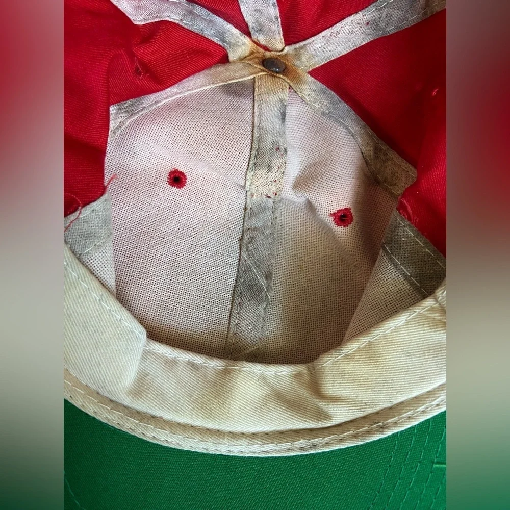 🩵 Vintage Super Bowl 27 XXVII Red Rose New Era Hat - Rare- FLAWED